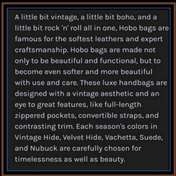 HOBO The Original VTG Black Leather Makeup Bag With Mirror & Kisslock Fastener - Picture 6 of 7